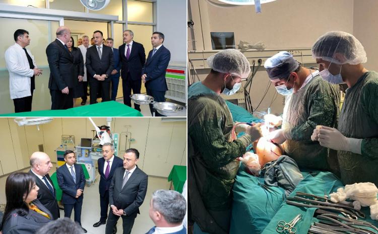 Quba Rayon Mərkəzi Xəstəxanasının nəzdində Regional Travmatoloji Mərkəz  yaradılıb 