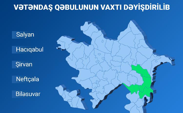 Nazir Rəşad Nəbiyev Salyan şəhərində vətəndaşları 21 noyabrda qəbul edəcək 