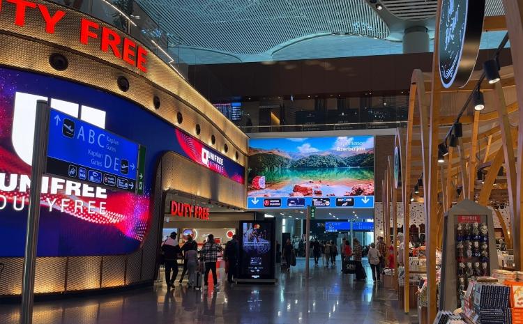 Azərbaycanın turizm imkanları İstanbul Hava Limanında nümayiş olunur - VİDEO