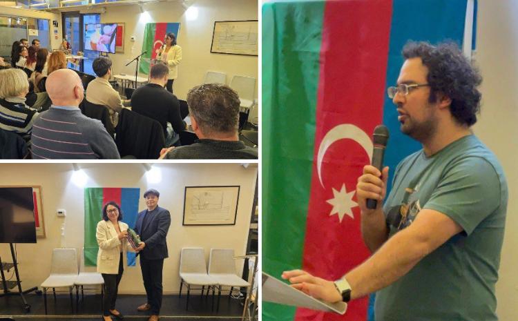 Edinburq şəhərində Azərbaycanın parlaq Zəfərini tərənnüm edən poeziya gecəsi təşkil edilib 
