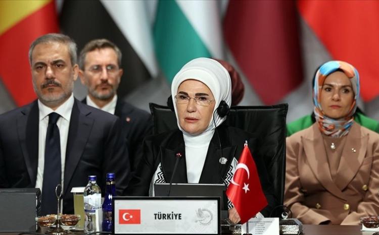 Əminə Ərdoğan: Qəzza bu gün naməlum uşaqlar şəhəridir 