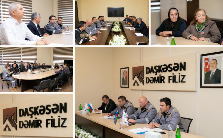 Начал работу Комитет по корпоративной социальной ответственности ООО «Daşkəsən Dəmir Filiz» 
