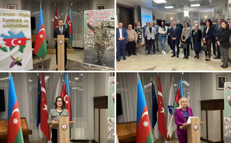 Tallinndəki Azərbaycan Evində Zəfər Günü münasibətilə tədbir keçirilib 