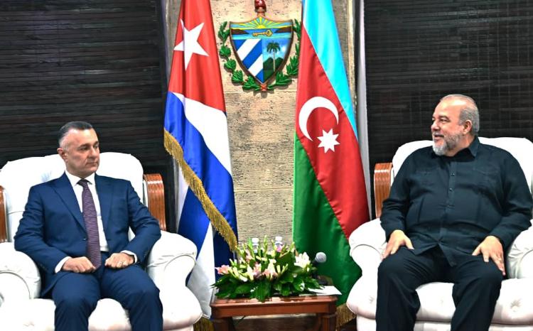 Kubanın Baş naziri Azərbaycanın səhiyyə nazirini qəbul edib 