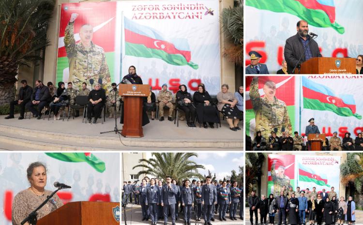 Gömrük Akademiyasında Zəfər Gününə həsr olunmuş tədbir keçirilib 