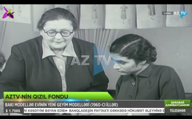 1960-cı illərdə geyim modelləri belə olub - AzTV-nin arxivindən nadir görüntülər - VİDEO