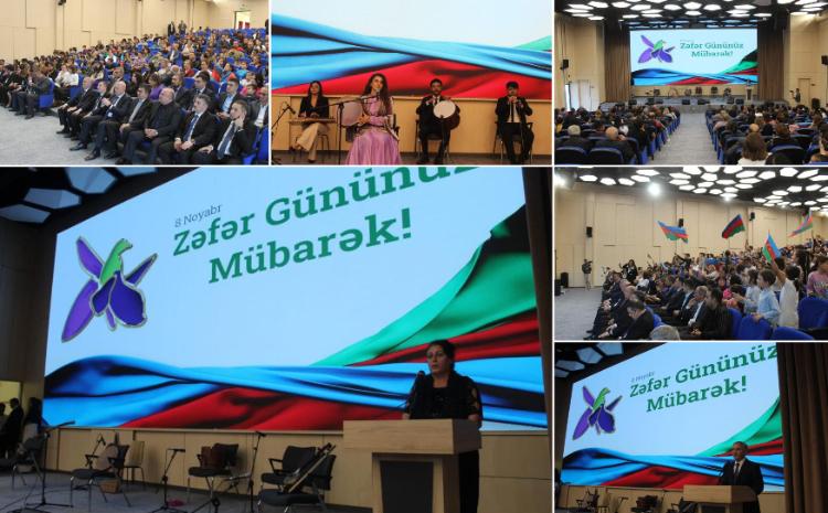 Füzulidə 8 Noyabr - Zəfər  Günü ilə əlaqədar tədbir keçirilib 
