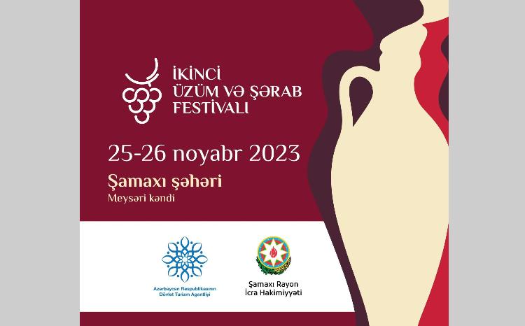 Şamaxıda İkinci Üzüm və Şərab Festivalı keçiriləcək 