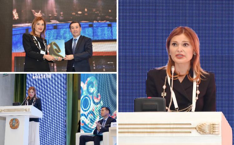 Director of the Azerbaijan National Carpet Museum, Amina Malikova joined the Second Museum Congress of Kazakhstan 