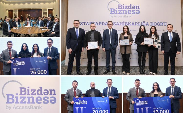 Объявлены победители стартап-конкурса "Bizdən Biznesə" от AccessBank 