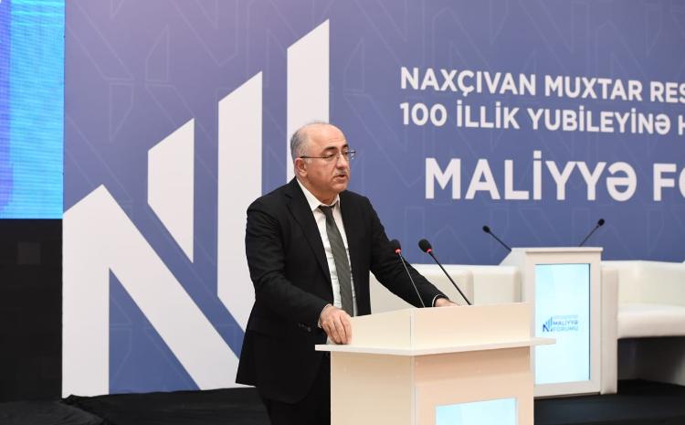 Maliyyə nazirinin müavini: "Son 22 ildə Naxçıvan Muxtar Respublikasının büdcəsinin həcmi 13,2 dəfə artıb" 