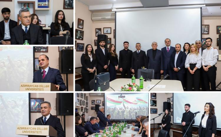 ADU-da ”Qarabağ Zəfəri və Türk Dünyası” mövzusunda dəyirmi masa keçirilib 