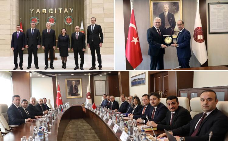 Məhkəmə-Hüquq Şurasının nümayəndə heyəti Türkiyədə rəsmi səfərdə olub 