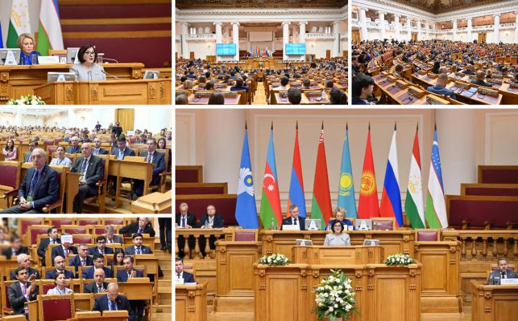 Сагиба Гафарова выступила на 57-м пленуме Межпарламентской ассамблеи Государств-участников СНГ 