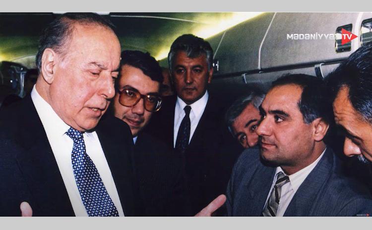 Qulu Məhərrəmlinin Ulu Öndərlə maraqlı söhbəti: "Elə danışmasan sənin proqramına heç kim baxmaz" - VİDEO