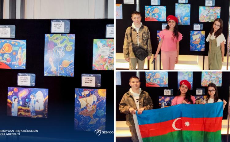 Azərbaycan Beynəlxalq Kosmik Poster Müsabiqəsində 14 ölkə arasında birinci yerin qalibi olub 