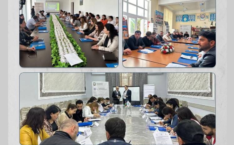 Layihə benefisiarı olan məcburi köçkünlər üçün məlumatlandırma seminarları keçirilib 