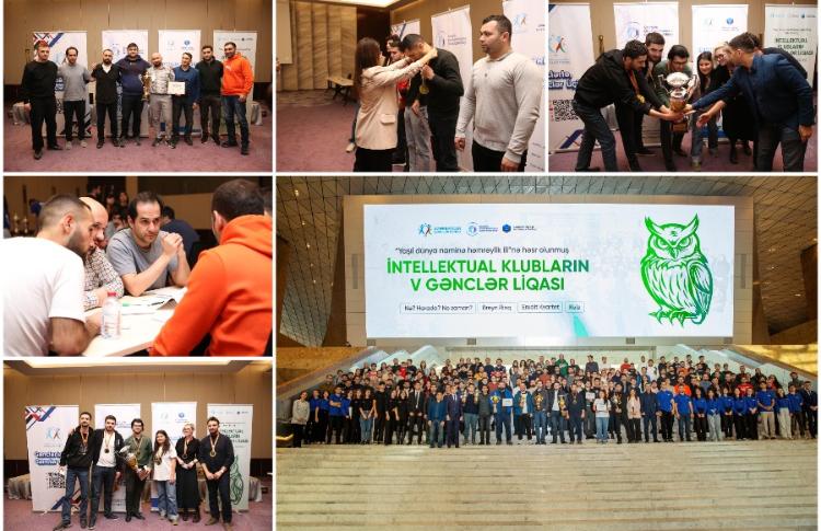 “İntellektual Klubların V Gənclər Liqası” yekunlaşıb! 