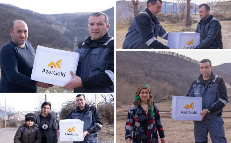 Daşkəsəndə aztəminatlı ailələrə bayram sovqatı təqdim edilib 