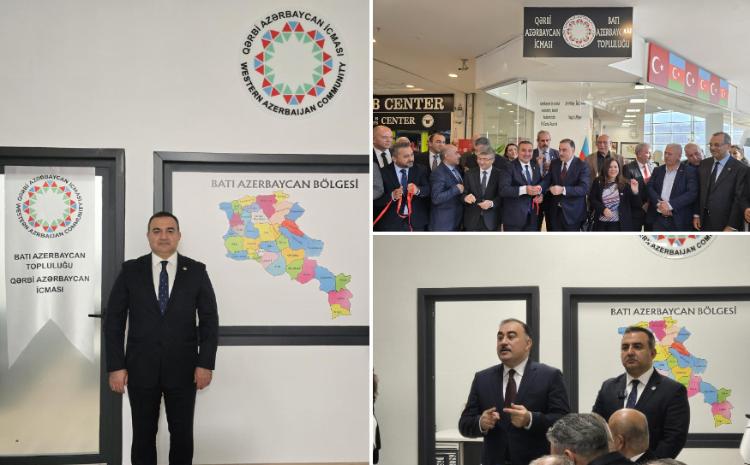 İzmirdə Qərbi Azərbaycan İcmasının ilk xarici ofisinin açılışı 