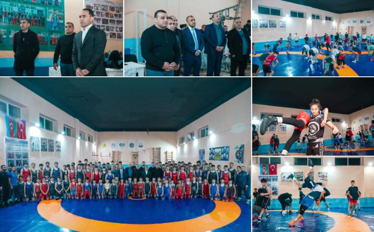 Güləş Federasiyası "Lokomotiv" İC-ni inventarla təmin edib 