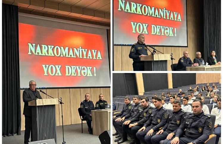 Şuşada ilk dəfə şagirdlərlə maarifləndirmə tədbiri keçirib 