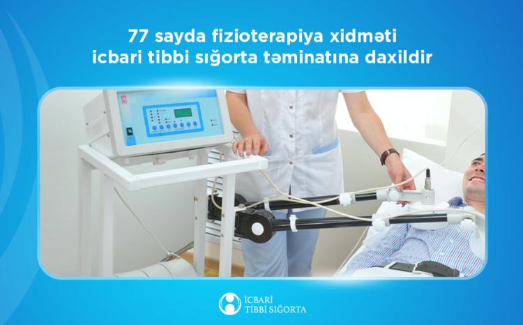 İcbari tibbi sığorta hesabına 690 mindən çox fizioterapiya xidməti göstərilib 
