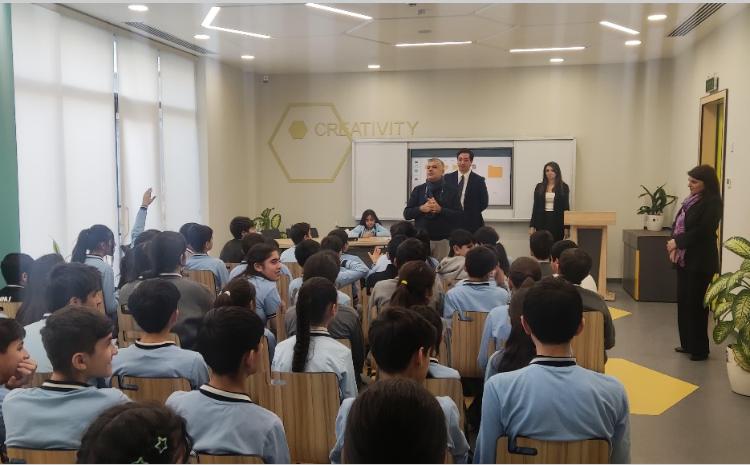 Mirzə Uluqbəy adına 1 nömrəli tam orta məktəbin şagirdlərinə “Media Savadlılığı” ilə bağlı təlim keçilib 
