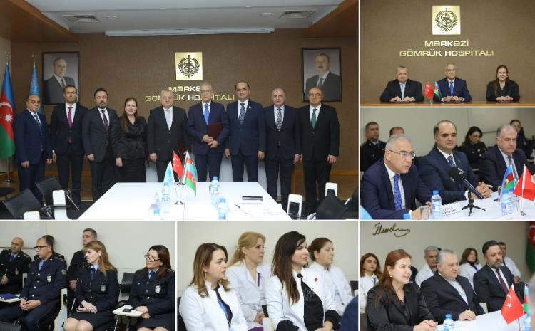 Dövlət Gömrük Komitəsi Tibbi Xidmət İdarəsi tibb sahəsində əməkdaşlıq üzrə memorandum imzalayıb 