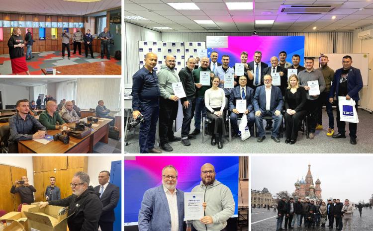 Gilavar Foto Klubunun üzvləri Moskvada TASS-ın seminarında iştirak ediblər 