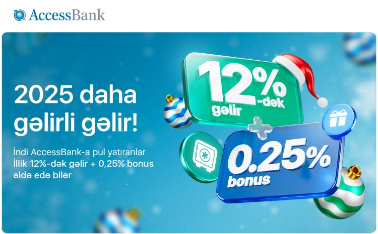 AccessBank предлагает дополнительные 0,25% по срочным депозитам в манатах 