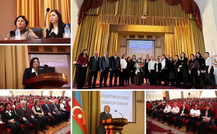“İqlim dəyişikliyi fonunda biomüxtəlifliyin tədqiqi və davamlı inkişafı" - ADPU-da ustad dərsi 