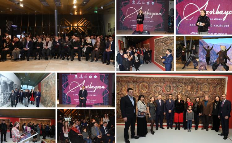 The Exhibition Azerbaijani Carpet Splendour. Safavid Treasures is Now Open at the Azerbaijan National Carpet Museum 