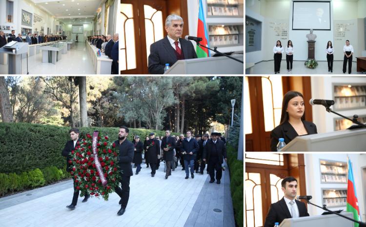 ADPU-da Ümummilli Lider Heydər Əliyevin xatirəsi anılıb 