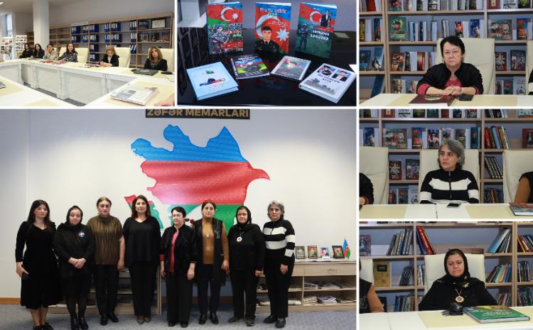 Şəhidlərə həsr olunmuş kitablar MEK-ə təqdim olunub 