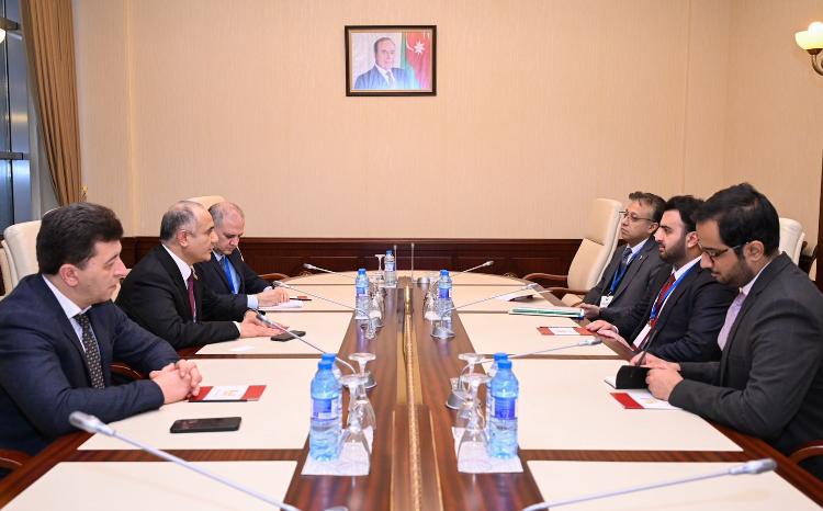 Milli Məclisdə Pakistan parlamentinin deputatı ilə görüş 