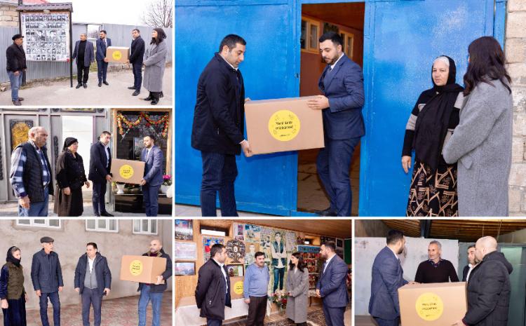 Yelo Bank посетил семьи шехидов и ветеранов в Шемахе 