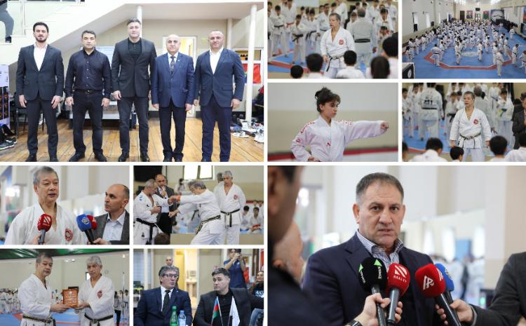 Məşhur karate ustası Hitoşi Kasuya Azərbaycanda texniki seminar keçirir 