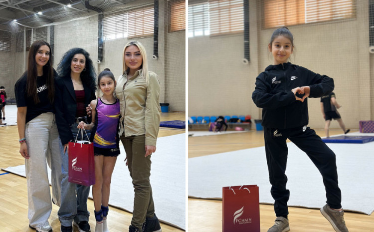 FCHAIN congratulates young gymnast Zuleykha Shabanova on her 11th birthday 