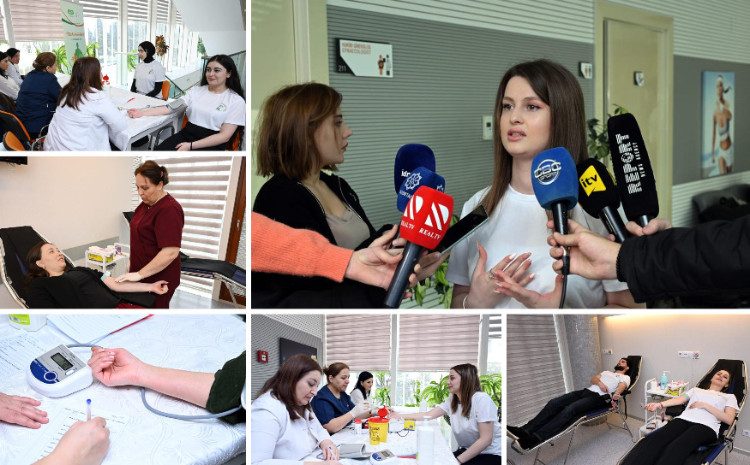 Gənclər və İdman Nazirliyinin təşəbbüsü ilə “Qan ver, həyat xilas et!” aksiyası baş tutdu 