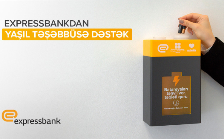 “Expressbank”dan yaşıl təşəbbüsə dəstək 