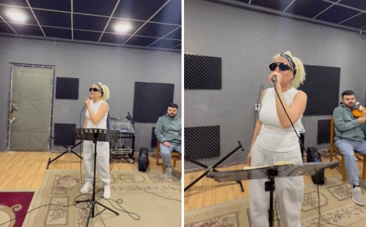 Konsert verməyə hazırlaşan müğənni Səidə Sultan məşqlərdən görüntülər paylaşıb 