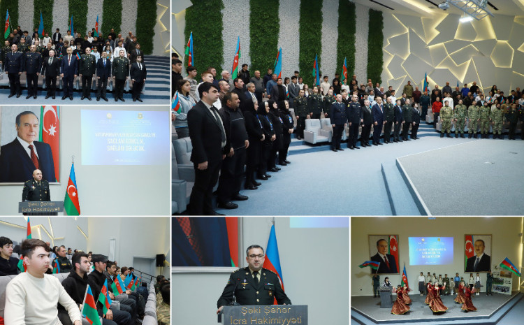 Dövlət Xidməti Şəkidə gənclər üçün tədbir keçirdi 