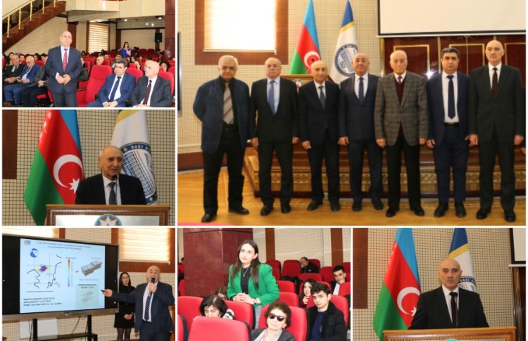 RSXM Baş Direktoru BDU-da “Azərbaycanın müasir seysmogeodinamik şəraiti” mövzusunda məruzə ilə çıxış edib 