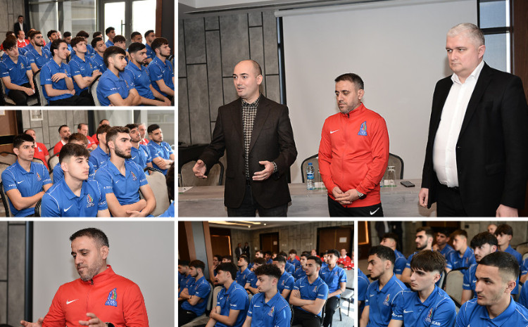 AFFA rəhbərliyi U-21-in düşərgəsini ziyarət edib 