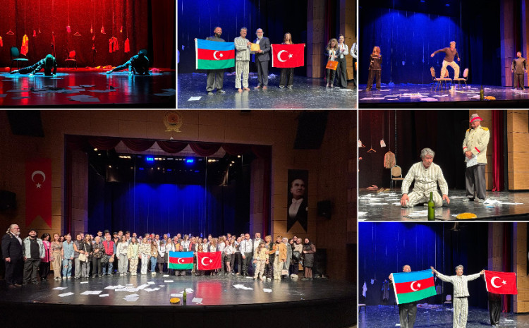 Naxçıvan Dövlət Milli Dram Teatrının kollektivi Samsunda keçirilən festivalda iştirak edib 