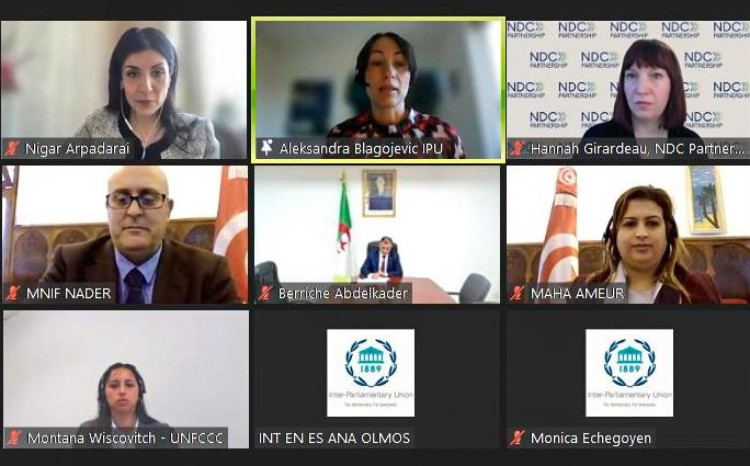 Milli Məclisin deputatı onlayn iclasda iştirak edib 