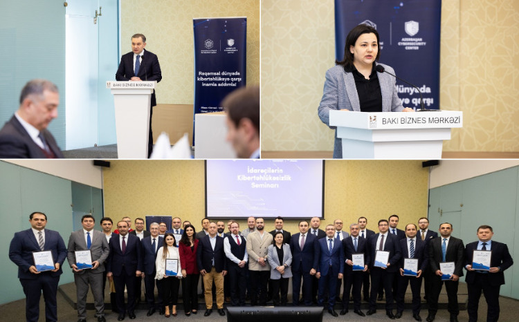 İRİA rəhbər şəxslər üçün kibertəhlükəsizlik təlimləri təşkil edib 