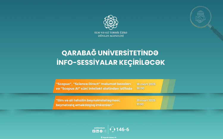 Qarabağda info-sessiyalar keçiriləcək 