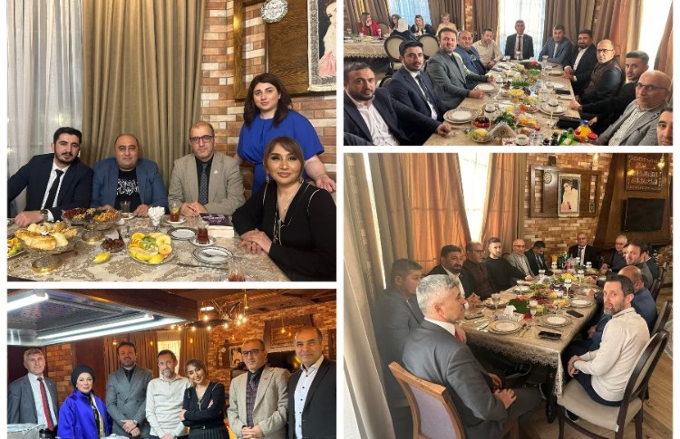 İki qardaş ölkənin nümayəndələri Elnarə Abdullayevanın iftar süfrəsində bir araya gəldi 